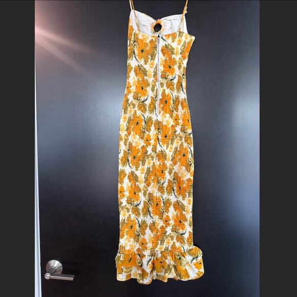 Fortunate One Espresso Drip Midi Dress - Picture 6 of 8